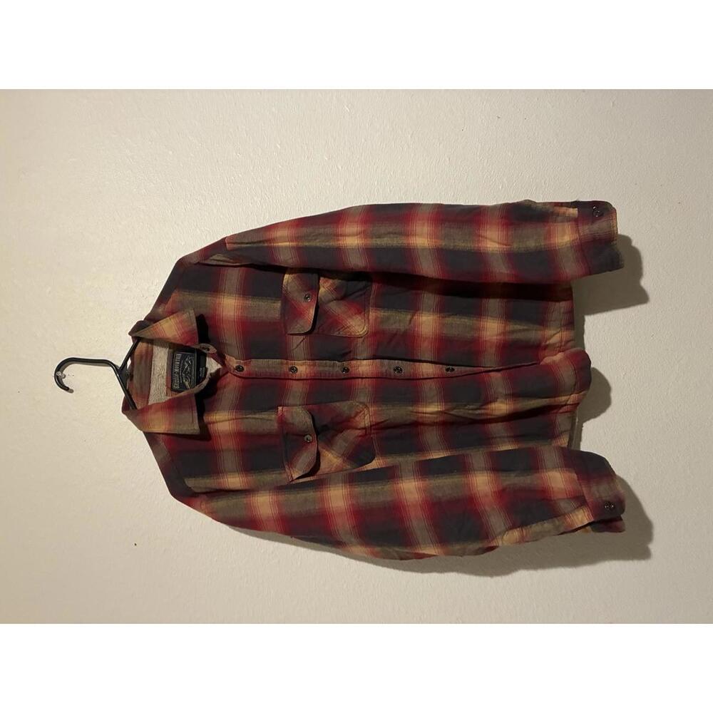 Grizzly Mountain Men's XL Plaid Sherpa-Lined‎ Jacket